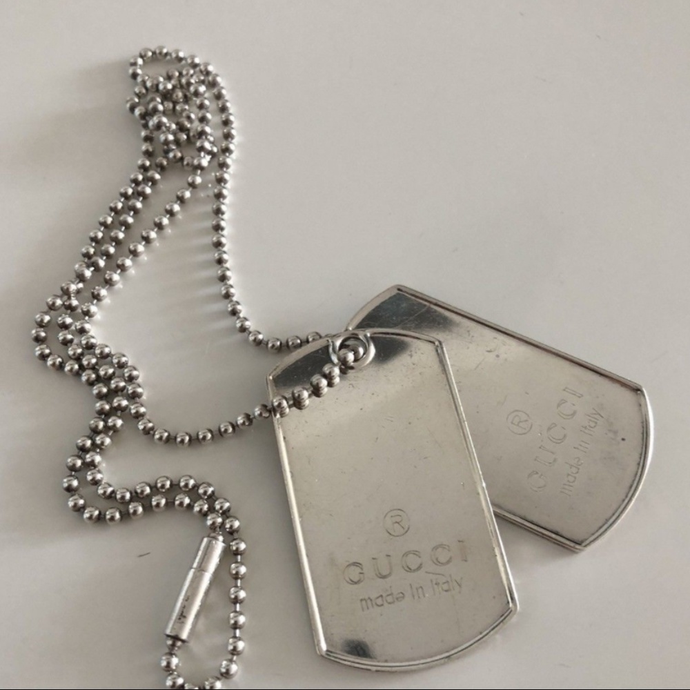 Gucci Dog Tags